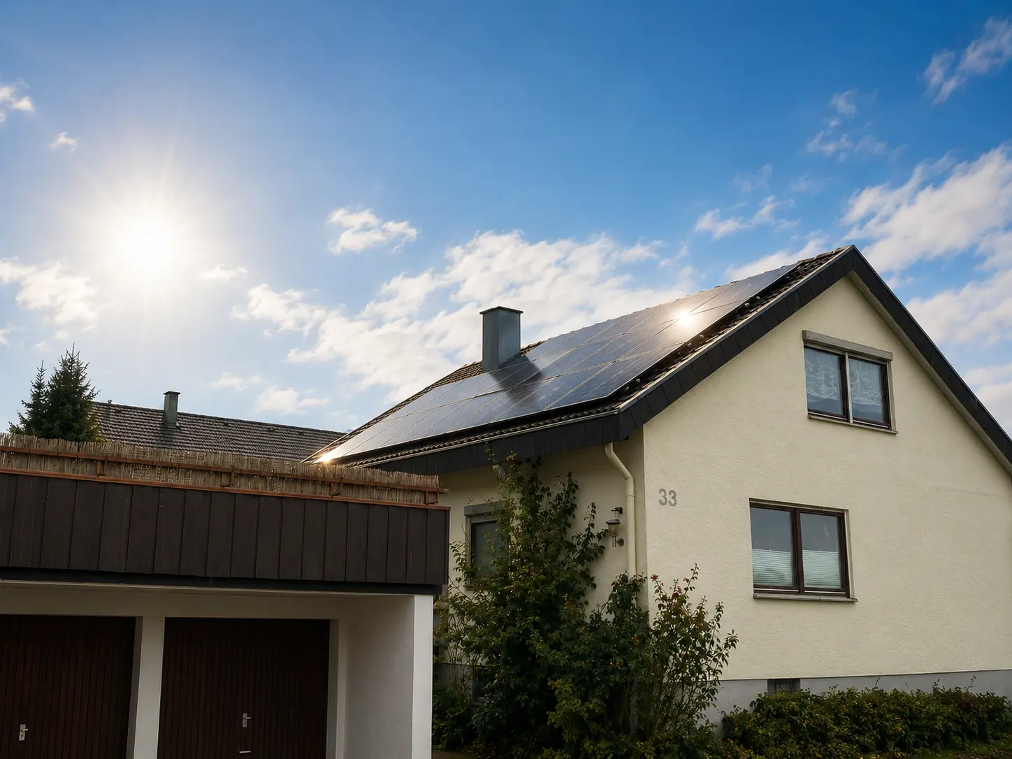 Photovoltaikanlage auf dem eigenen Haus von Daniel Rimpp in Horb